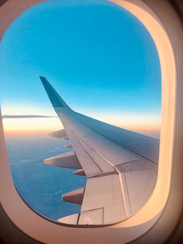 Window of Airplane